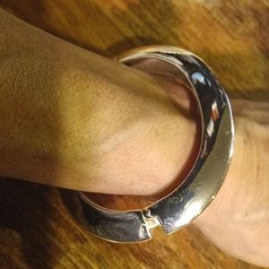 Robert Lee Morris open spring cuff bracelet